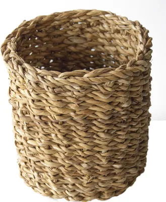 Immagine prodotto di cestino rotondo diametro piccolo 17x16cm seagrass