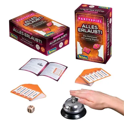 Produktbild von Alles erlaubt Partyspiel für 3-12 Spieler ab 8 Jahren Deutsch