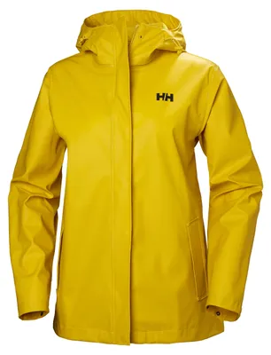 Produktbild von Helly Hansen Damen W Moss Jacket Shell-Jacke, Essential Gelb, L EU