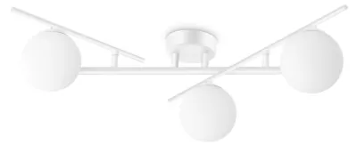 Produktbild von Atlas Metall Zeitgenössische Deckenleuchte Weiß G9 4W 3000K Ip20