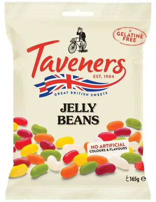 Produktbild von Taveners Jelly Beans 165g