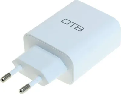 Produktbild von OTB Ladeadapter USB - 2,4A 2-Port Multiadapter - weiß