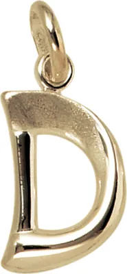 Produktbild von JOBO Anhänger Buchstabe D 375 Gold Gelbgold Buchstabenanhänger