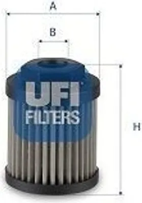 Produktbild von Filter, Arbeitshydraulik UFI 82.136.00