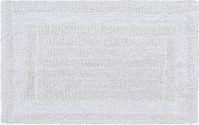Produktbild von HOMESCAPES XXL-Badematte weiß 70x120 cm aus 100% Baumwolle