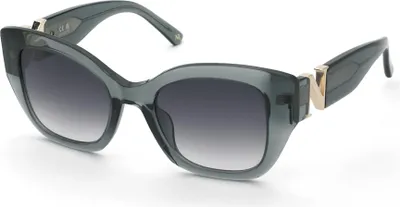 Produktbild von Nina Ricci SNR377V Grigio trasparente lucido 51/21/140 Damen Sonnenbrillen