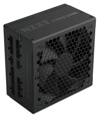 Obrázek produktu pro Napájecí zdroj pro PC – NZXT – PA-0G3BB-EU – C1000 Gold Core – 80 Plus Gold – plně modulární – napájecí zdroj ATX 3.1 – napájecí kabel pro EU