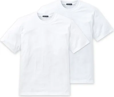 Produktbild von Schiesser Herren 2PACK T-shirt DPK weiss