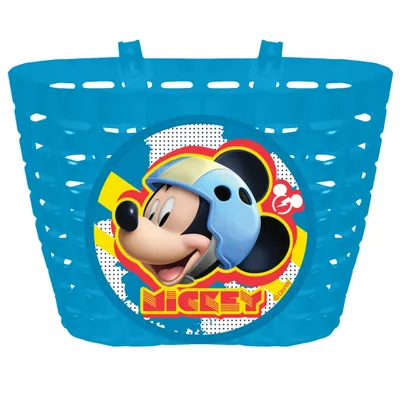 Immagine prodotto di Cestino da bicicletta/ borsa da manubrio di Topolino per bici, scooter o monopattini per bambini