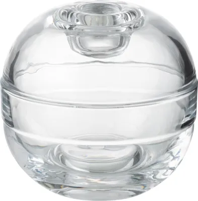 Produktbild von J-Line Topf Kerzenhalter Glas Transparent