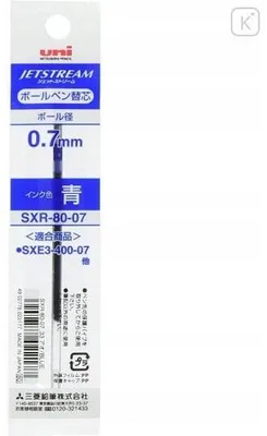Produktbild von UNI SXR-80-07 Nachfüllpatrone blau für Kugelschreiber