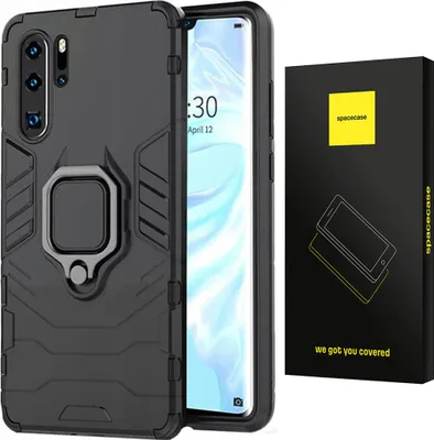Image de Coque SPACECASE X-ring pour Huawei P30 Pro Noir