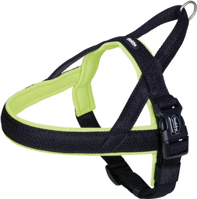 Image de Nobby NORVEGESE Collier « Mesh Preno » L : 50-64 cm + 42 cm, l : 25/35 mm, jaune fluo