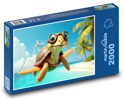 Obrázek produktu pro martinpuzzle - Puzzle 2000 - Želva na moři