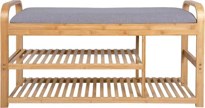 Produktbild von Leitmotiv - Bank Arch - Braun - 100x33x50 cm