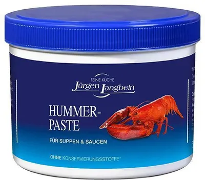 Produktbild von Jürgen Langbein Hummer-Paste 500g Dose Ohne Konservierungsstoffe lt. Gesetz