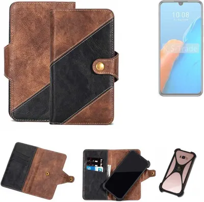 Produktbild von K-S-Trade Handyhülle Schutzhülle Bookstyle Case kompatibel mit Infinix Note 12 Pro 4G Klapphülle Cover Hülle Schutztasche 1x