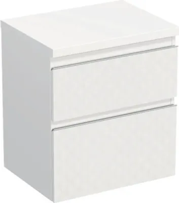Obrázek produktu pro Koupelnová skříňka pod umyvadlo Jungborn TRENTA bílá matná 56,7 x 64,6 x 44,5 cm
