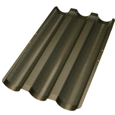 Produktbild von Baguetteblech, Baguettebackblech 37x24cm
