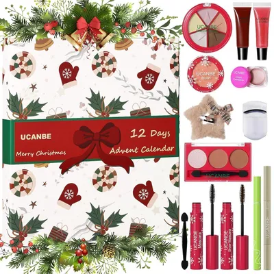 Obrázok produktu pre Vianočný kalendár s make-upom 2026, kolekcia "Beauty", 12-dňový vianočný kalendár, darčeková sada