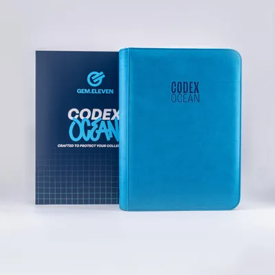 Produktbild von Codex Ocean – Premium 9-Pocket TCG Binder Sammelalbum (360 Karten)