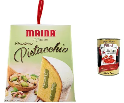 Produktbild von Maina Italian Gourmet Maina Panettone mit Pistaziencreme 750g Italienisch + Polpa