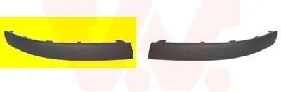 Image de VAN WEZEL Cache pare-chocs avant noir droite pour Passat B5.5 VW