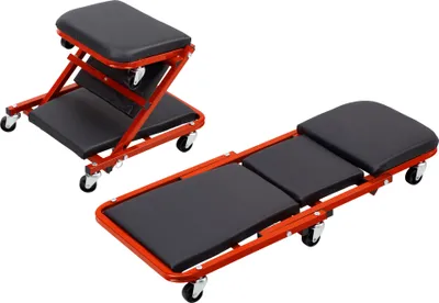 Produktbild von Meister Montage-Rollbrett 2 in 1 Belastbar bis 150 kg 6 Lenkrollen mit 360° Drehfunktion