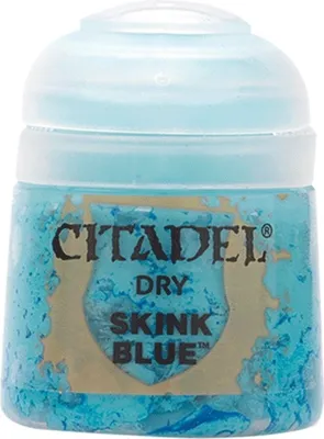 Produktbild von Citadel Dry Acrylfarbe Skink Blue 12ml für Trockenbürst-Technik matt ungiftig