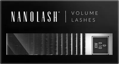Zdjęcie produktu dla Nanolash Volume Lashes 0.10 D sztuczne rzęsy 6-13 mm