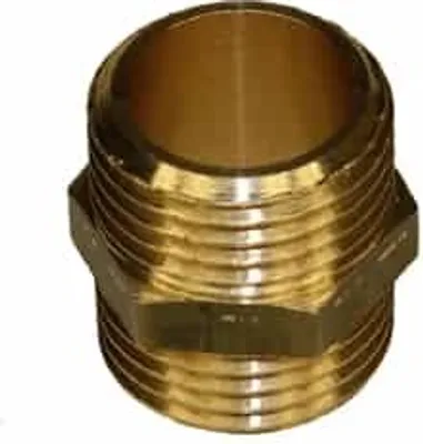 Produktbild von Universeel - 6280-1/2 "Messing Nippel - 62801200