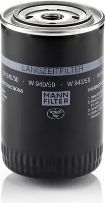 Produktbild von MANN Ölfilter Patrone für Audi A4 VW Passat