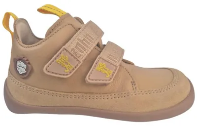 Immagine prodotto di Affenzahn, Scarpa in pelle modello Tiger Klettschuh, color beige, taglia 33