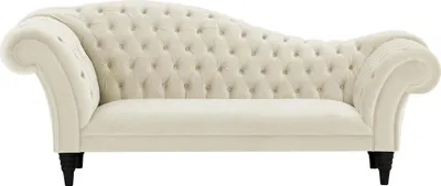 Image de Canapé chaise longue Chester-Velluto 2-black