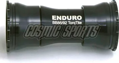Zdjęcie produktu dla Łożyska Enduro skośne ze stali nierdzewnej TorqTite Innenlager, BB86/92, 24 mm, czarne