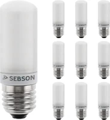 Produktbild von E27 LED Leuchtmittel warmweiß - 4x Lampe 4W 400lm 230V ersetzt 35W Birne SEBSON
