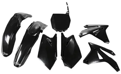 Immagine prodotto di Ufo Suzuki Rmz 450 2007-2007 Sukit408-001 Kit plastica nero nero taglia unica