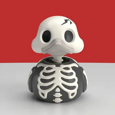 Produktbild von Tubbz Mini PVC Figur Skeleton Halloween 5 cm