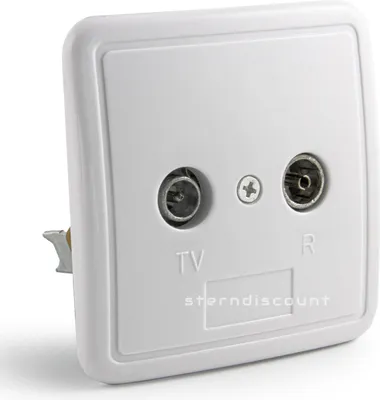 Produktbild von Transmedia Antennendosen; Stich- oder Enddose 1 dB , FD 1 i Set W