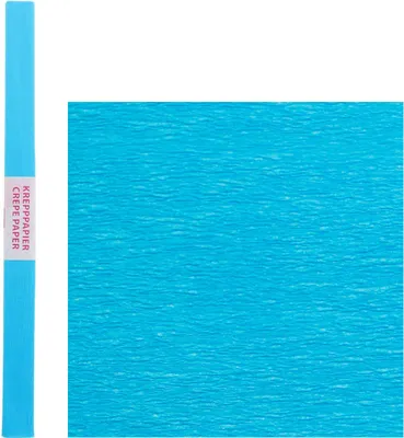 Produktbild von Spirit Krepppapier Standard 200 x 50 cm, Farbe:türkis