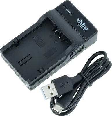Produktbild von vhbw USB Ladegerät kompatibel mit Panasonic Lumix DMC-FZ28, DMC-FZ1B, DMC-FZ2, DMC-FZ20 Kamera Camcorder/Akku - Ladeschale, Ladeanzeige, 8,4 V