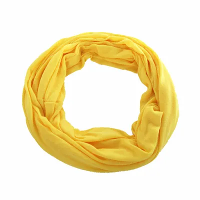 Produktbild von Jersey Stoff Loop Schal Gelb