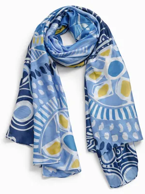 Produktbild von Schal Holanda XL Satin Schal in sommerlichem Look von collezione alessandro