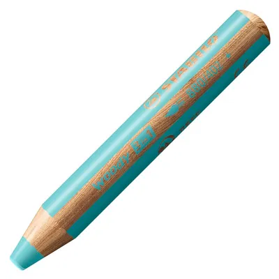Immagine prodotto di STABILO® 880/402 Matita colorata, acquerello e pastello a cera - woody 3 in 1 - matita singola - blu pastello