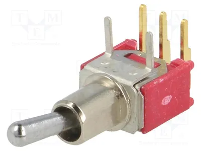Produktbild von 1x  Schalter Hebelsc  Pos: 2 3A/28VDC ON-ON -30÷85°C SKS06LP Kippsc