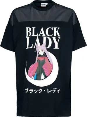 Produktbild von Sailor Moon T-Shirt Damen Black Lady schwarz S