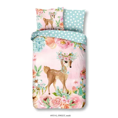 Produktbild von Good Morning Kinder Bettwäsche-Set Sweet 140×200/220 cm