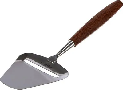 Produktbild von Famanu Käseschneider stabil und aus Edelstahl - braun, silber