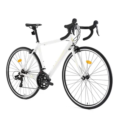 Produktbild von ROCKBROS AERIX -Rennrad 700C Aluminium mit 2x8-Gang Shimano Felgenbremsen Weiß M(500MM)