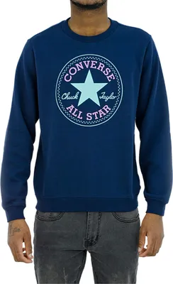 Obrázok produktu pre Uni mikina Converse v tmavomodrej farbe, veľkosť M pre mužov